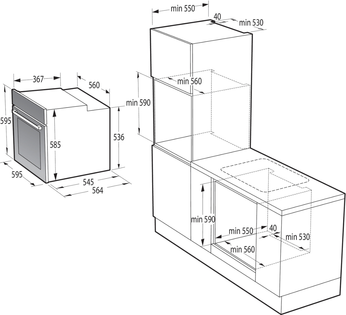 Электрический духовой шкаф Gorenje BSA6747A04BG купить в Кирове в  интернет-магазине BT-TECHNIKA c доставкой